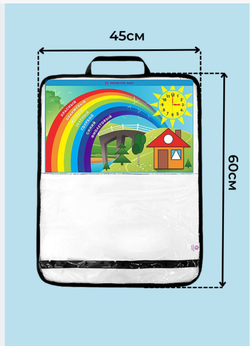 Защита на сиденье автомобиля Изучаем формы, цвета, часы