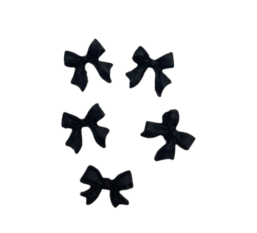 Набор фигурок бантики черные