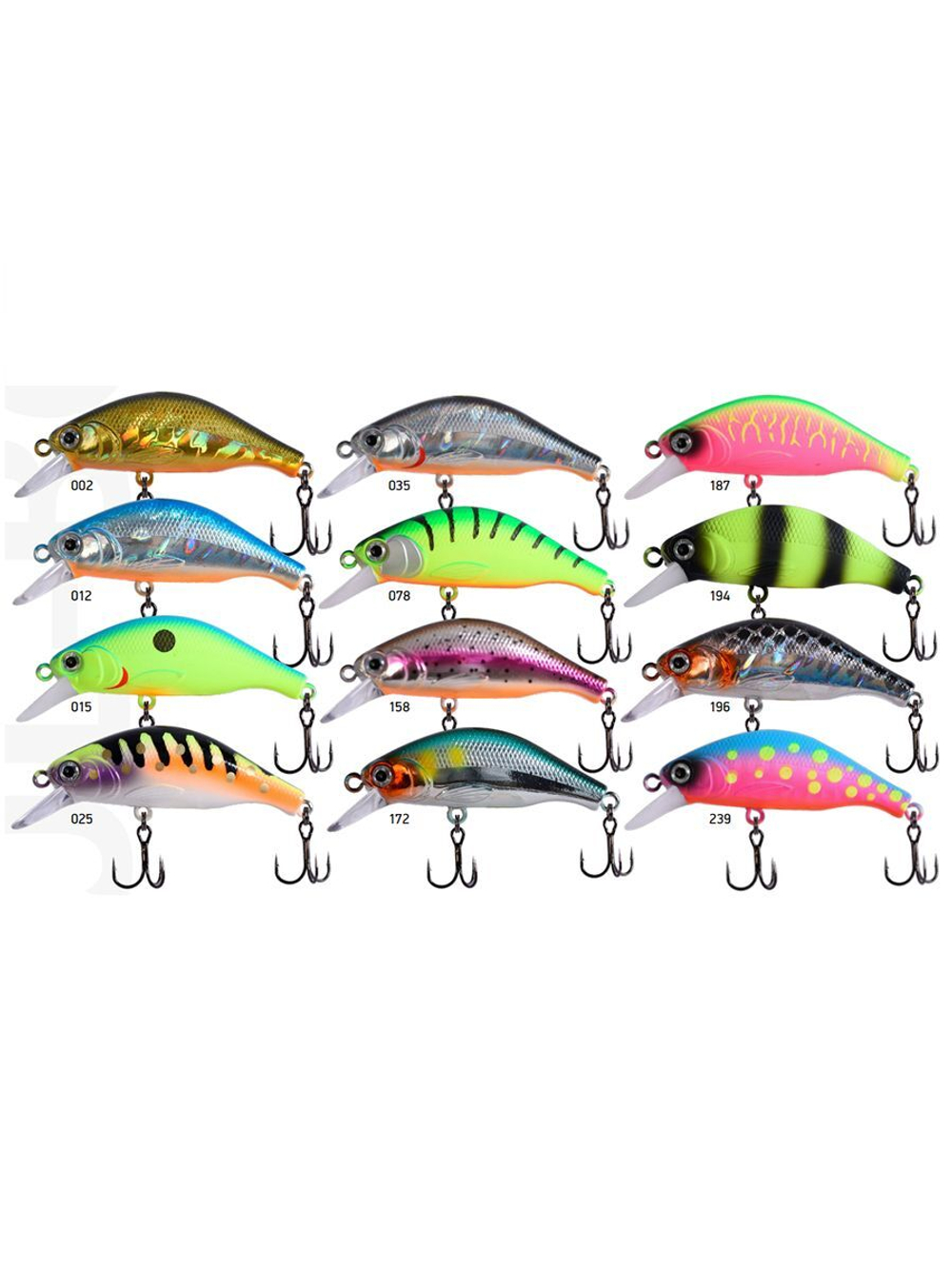 Воблер LureMax SOLDAT 56FSR-158, 6,7 г, 56 мм, шэд, плавающий