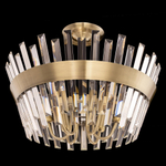 Citilux Вестерос CL307163 Люстра хрустальная потолочная Бронза