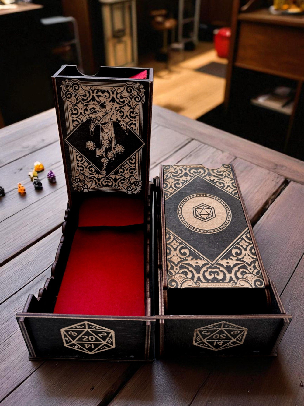 Dice Tower «Рука мастера 2» — дерево