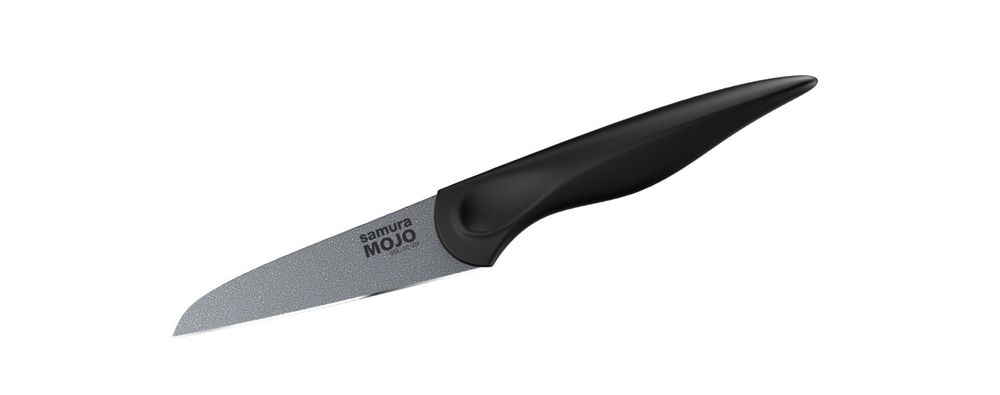 Нож кухонный Samura MOJO овощной 9,4 см, корроз.-стойкая сталь, полипропилен чёрн.