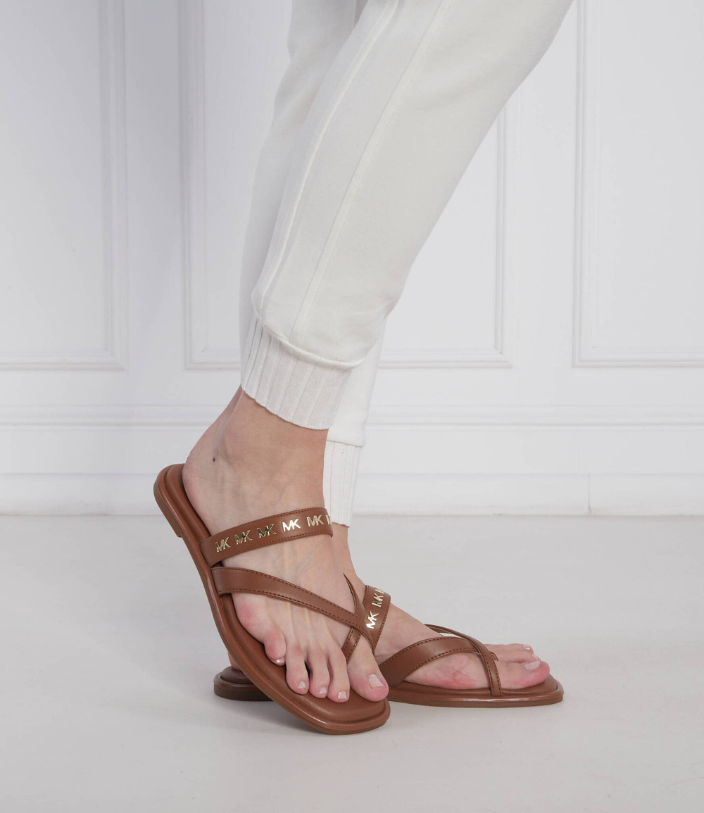 шлепанцы Michael Kors - коричневый(40T2GDFA1L)