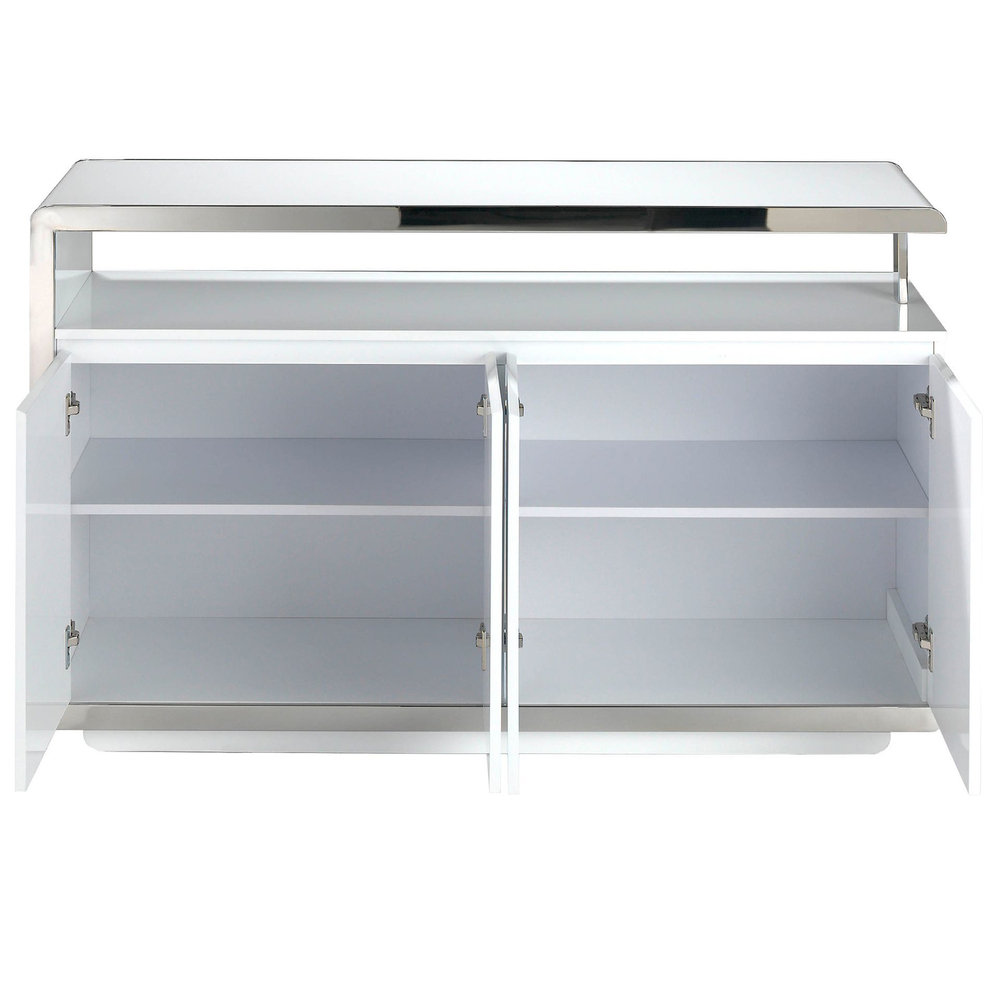 Сервант F6082 /3055 белый