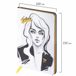 Блокнот малый ФОРМАТ (100х150 мм) А6 BRAUBERG VISTA "Fashion Style" под кожу гибкий 80 л. (2 штуки в упаковке)