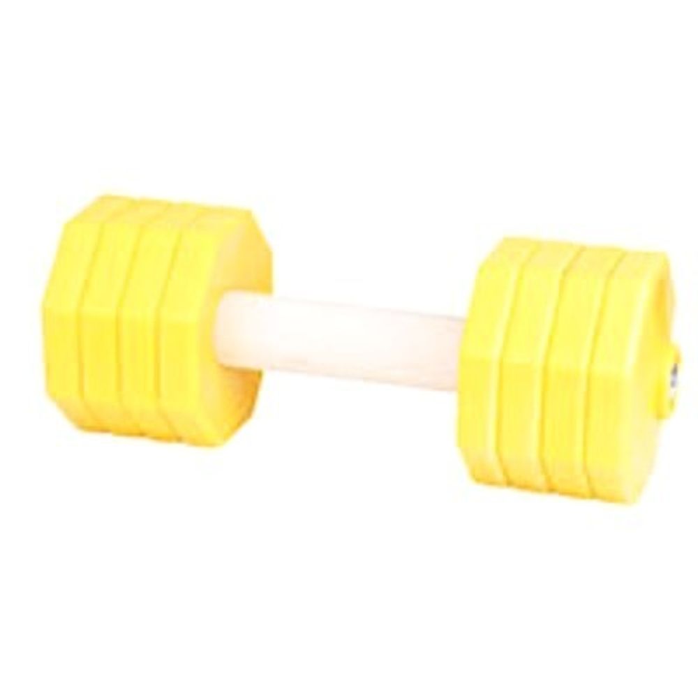 Деревянный апортировочный предмет для собак «Play up» цвет жёлтый вес 2кг