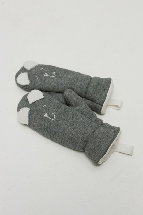 ВАРЕЖКИ ДЕТСКИЕ ЖЭККИ ГРАФИТОВЫЙ МЕЛАНЖ