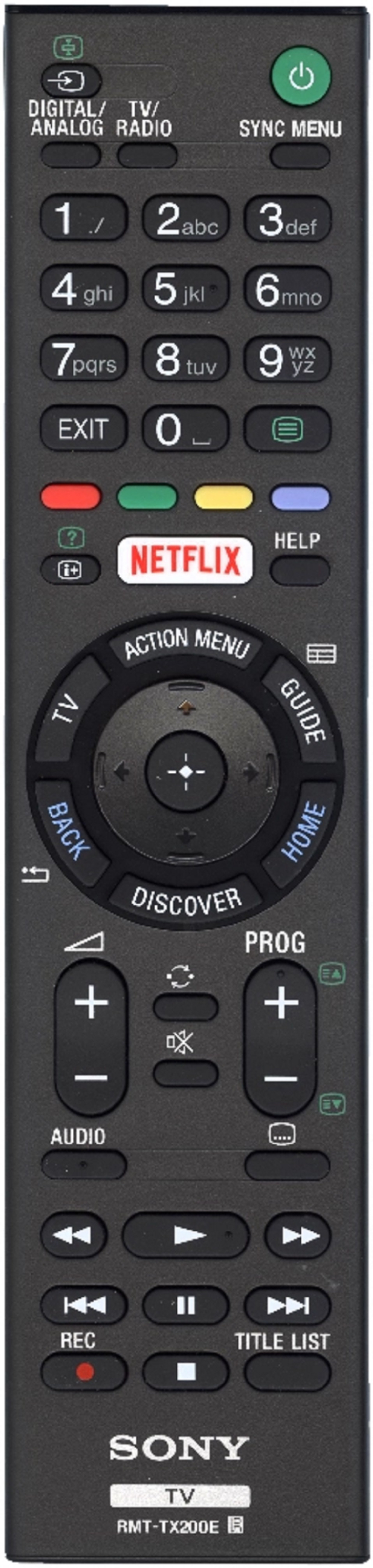 Пульт RMT-TX200E для телевизоров SONY ORIGINAL!