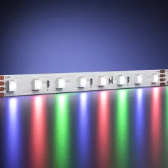Светодиодная лента Ультра 24В 3838 8Вт/м Цветная (RGB) 5м IP 20 201130 Led Strip 201130