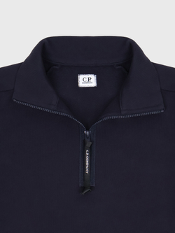 Свитшот на молнии C.P. Company Diagonal Raised Half Zip Navy
