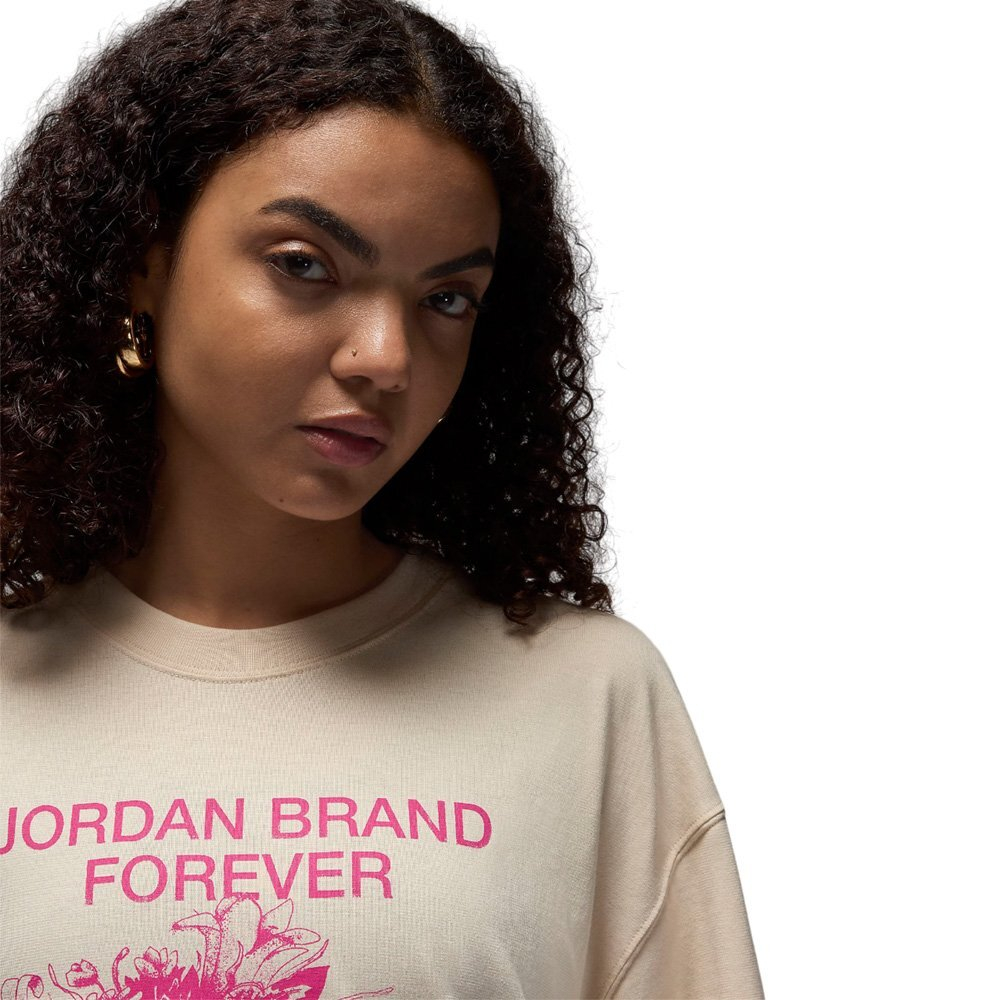 Баскетбольная женская футболка Jordan Beige T-shirt
