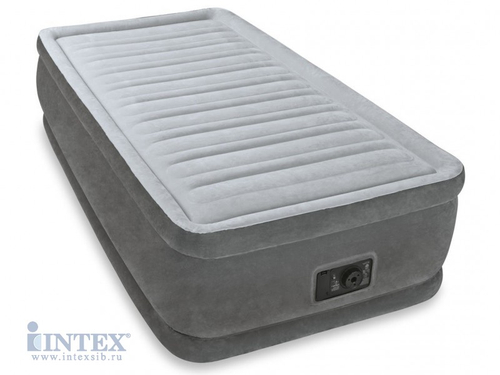 Надувная кровать Intex Comfort-Plush elevated  99x191x46см.