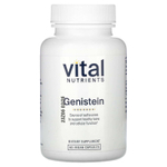 Vital Nutrients, Генистеин, 250 мг, 60 веганских капсул (125 мг в каждой капсуле)