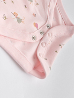 Боди с коротким рукавом для малышей Next K79-556, 5 шт., Белый, Розовый