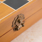 Металлический подарочный шахматный набор