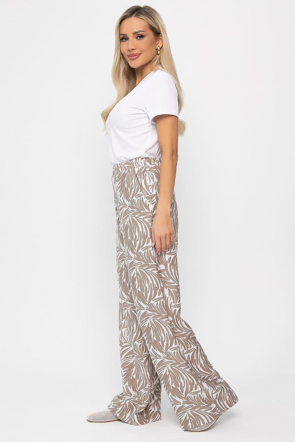 Брюки Калейдоскоп (бежевые) Б13604-30М LT Collection