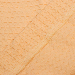 Халат унисекс, ваф, 100%хл, персик, XXL-XXXL, 56-58, Barkas, AI-0106008