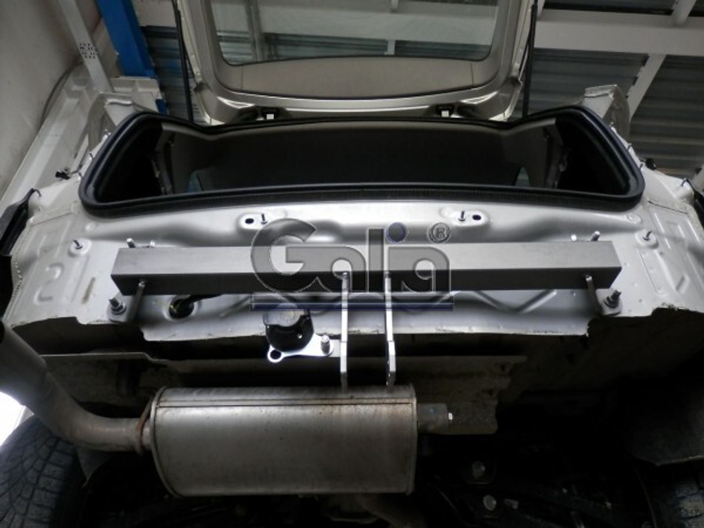Фаркоп оцинкованный Galia B019C для BMW X3 2010-2017, X4 2014-2018(паспорт и сертификат в комплекте)(без электрики)