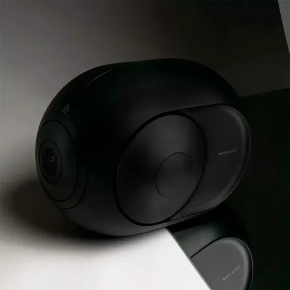 Devialet Phantom I 108 dB Dark Chrome + Devialet Treepod Matte Black