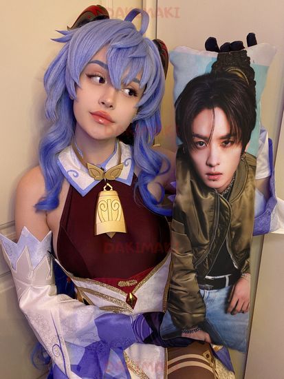 Мини дакимакура Ли Минхо из Стрей Кидс арт. M1113, 60х20 см