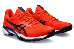 Мужские кроссовки теннисные Asics Solution Speed FF 3 - koi/blue expanse