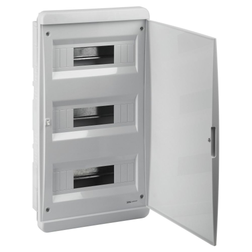 Корпус пластиковый встраиваемый ЭРА COMFORT ЩРВ-П-36 IP40 белый