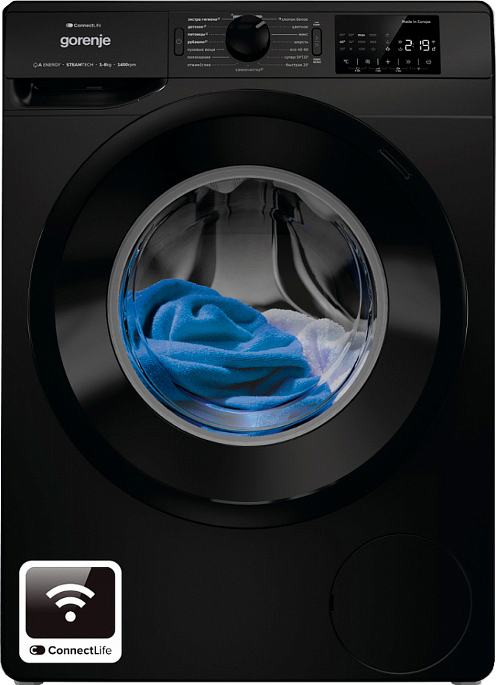 Стиральная машина Gorenje WPNEI84A1SWIFI/BC