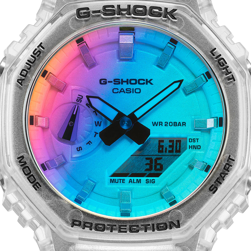 Мужские наручные часы Casio G-Shock GA-2100SRS-7A