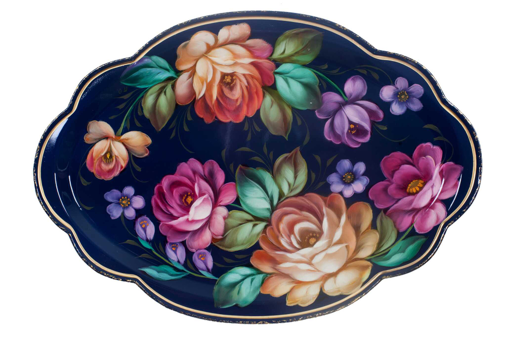 Zhostovo metal tray A11D20072023042