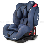 Автокресло "THUNDER" Ultra isofix SPS группа 1-2-3  (9-36 кг) blue jeans