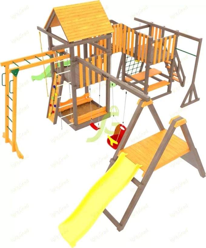 Детская площадка Панда Фани Мостик 2