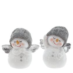 GAEM Фигурка декоративная "Снеговик", L6 W3,5 H7 см, 2в.