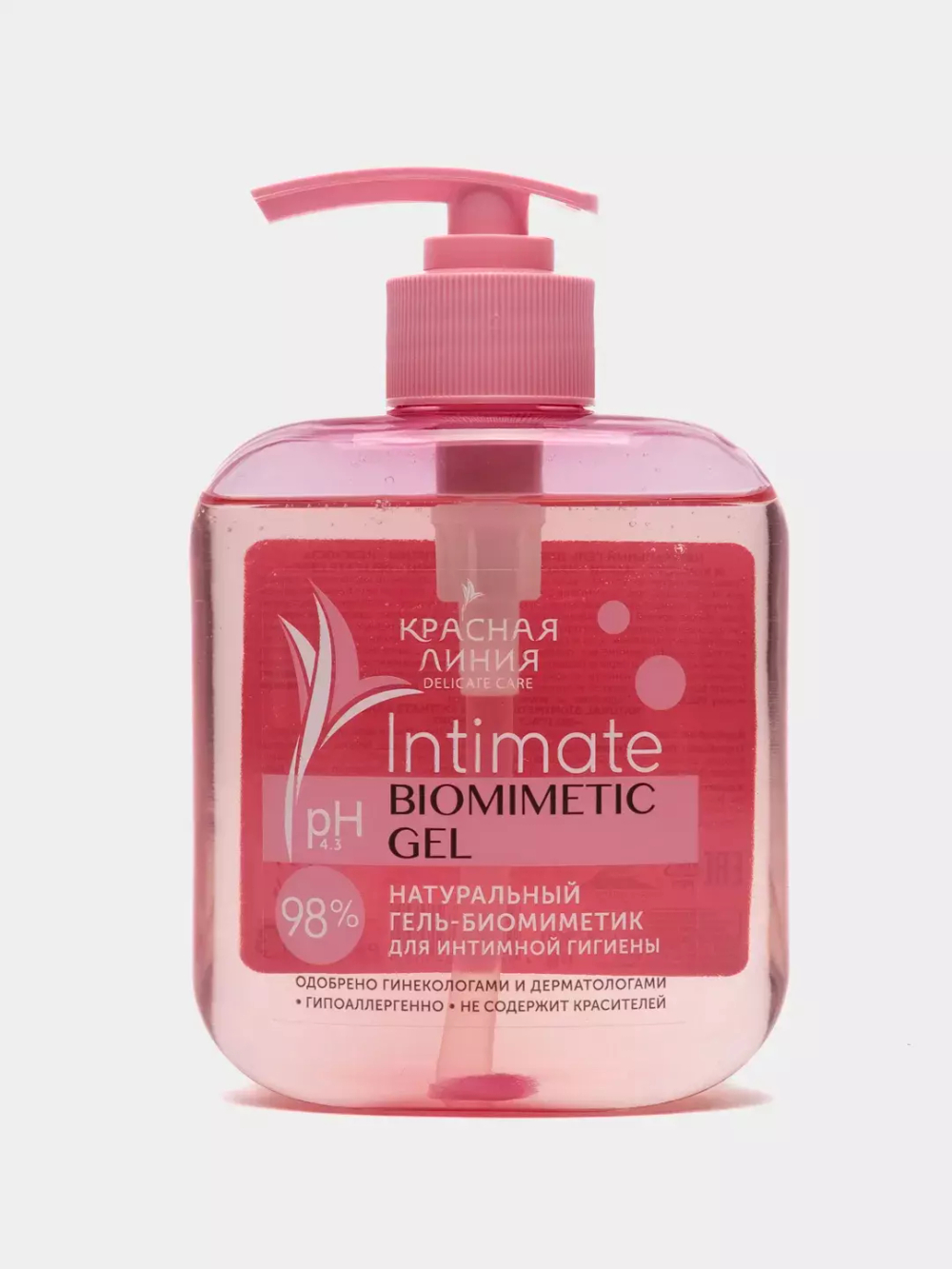 Жидкое мыло для интимной гигиены "Красная линия"