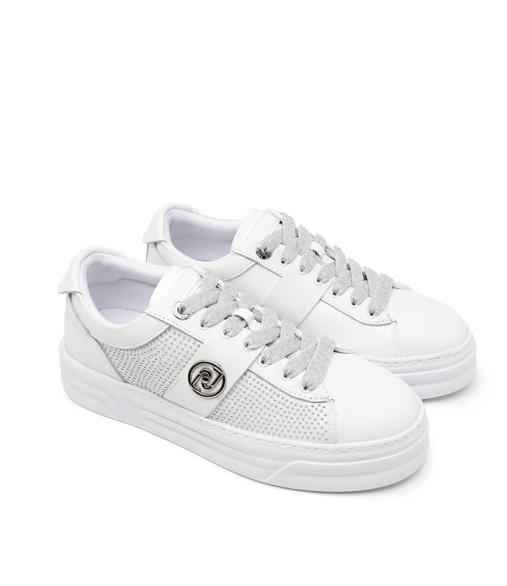 Кожаные кроссовки cleo 14 Liu Jo - белый(BA3007 PX073)