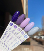 NIK Nails Гель-лак Lavanda 03, 8 мл