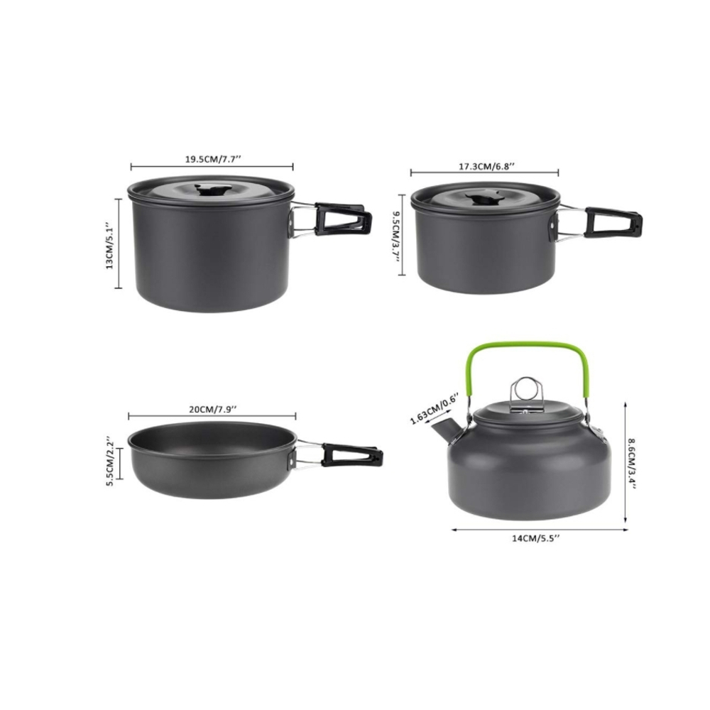 Набор посуды походный Cooking Set DS-500