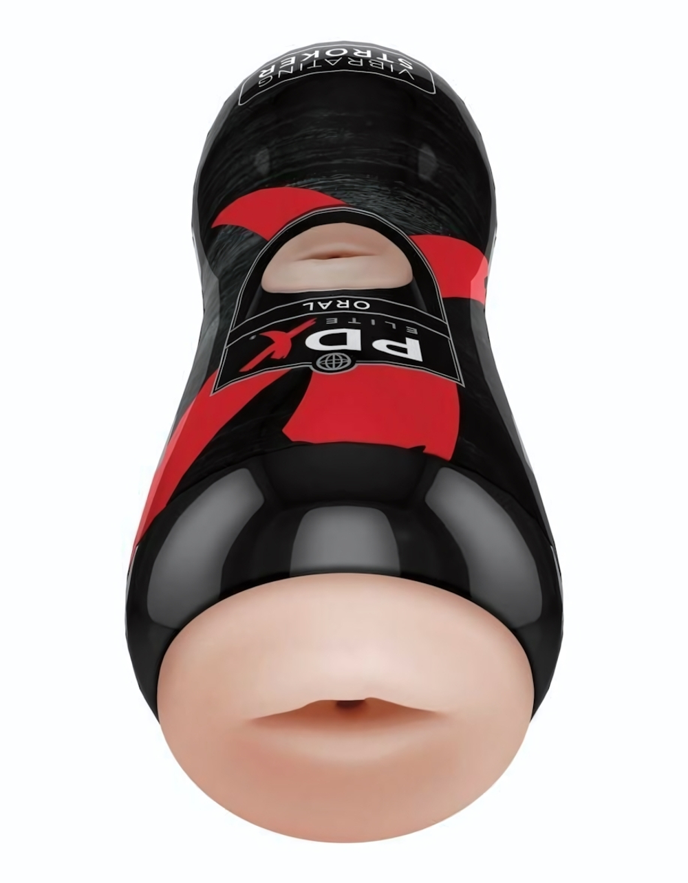 Мастурбатор-ротик Vibrating Oral Stroker (Цвет: телесный)