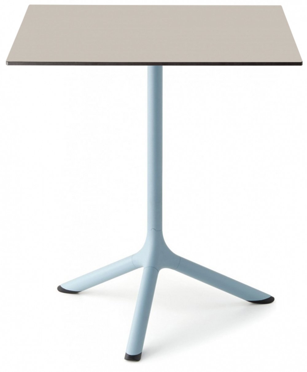 Стол ламинированный обеденный складной Scab Design Tripe Folding, голубой, тортора