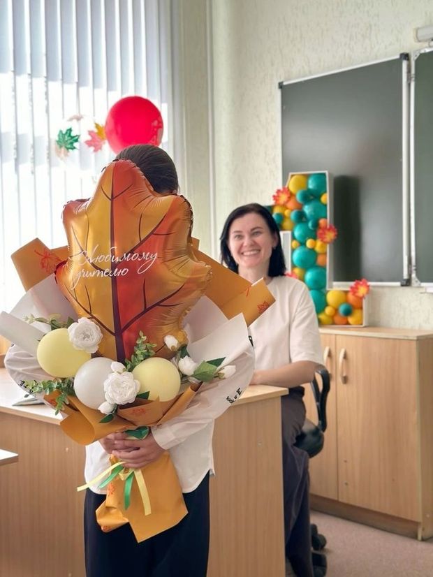 Букет на День Учителя №8550