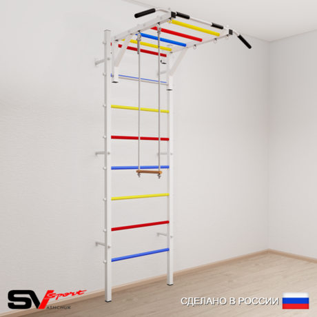 Шведская стенка Sv Sport 532 (Турник рукоход/Трапеция)