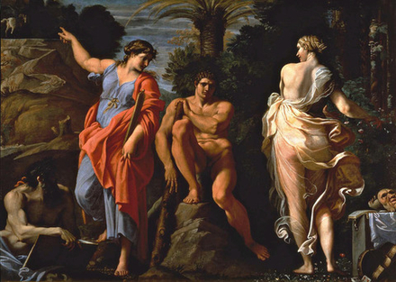 Annibale Carracci (1560-1609) - эротическое искусство итальянского художника Аннибале Карраччи