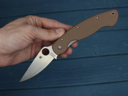 Нож Spyderco Military BRN Нейлон C36GBR1