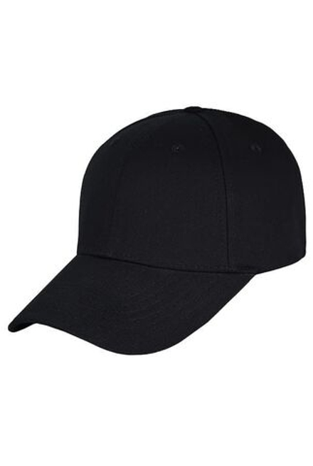 Бейсболка классическая черная