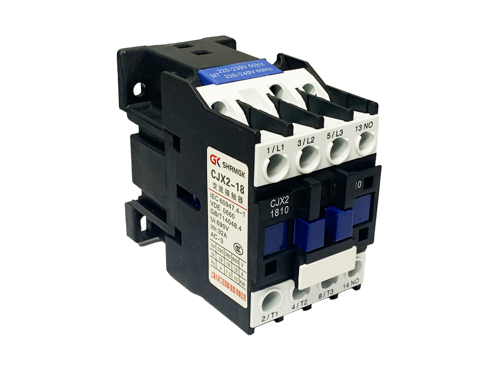 Контактор переменного тока CJX2-1801 18A NC 220V