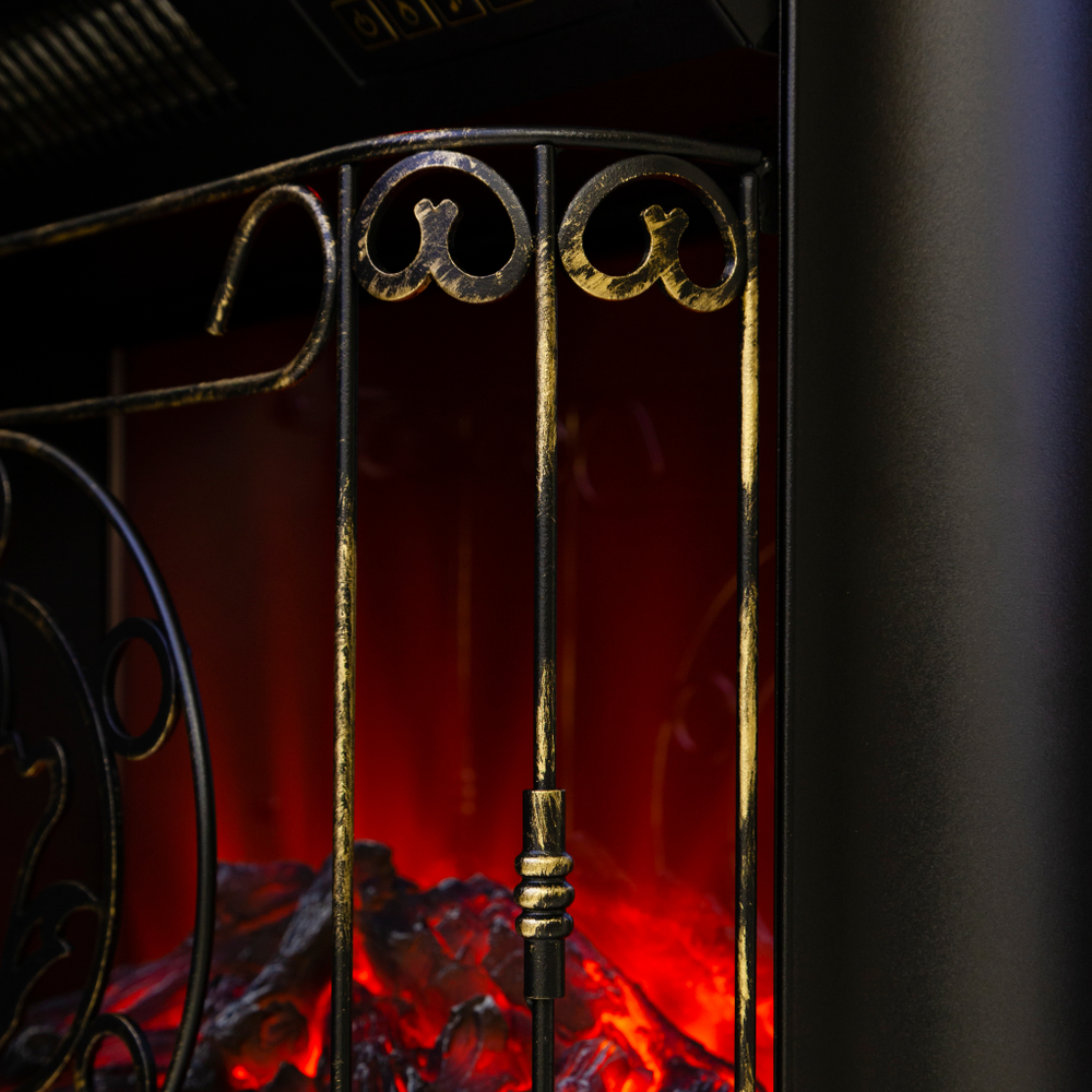 Электрический очаг Real Flame Majestic Lux Black RC