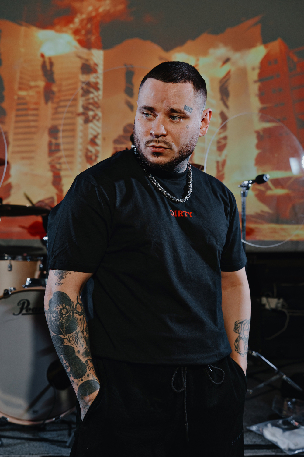 Футболка "Triple spine"