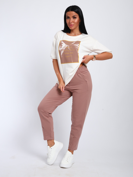 Брюки на манжете 2