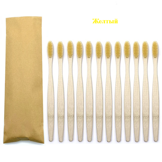 Купить бамбуковые зубные щетки недорого