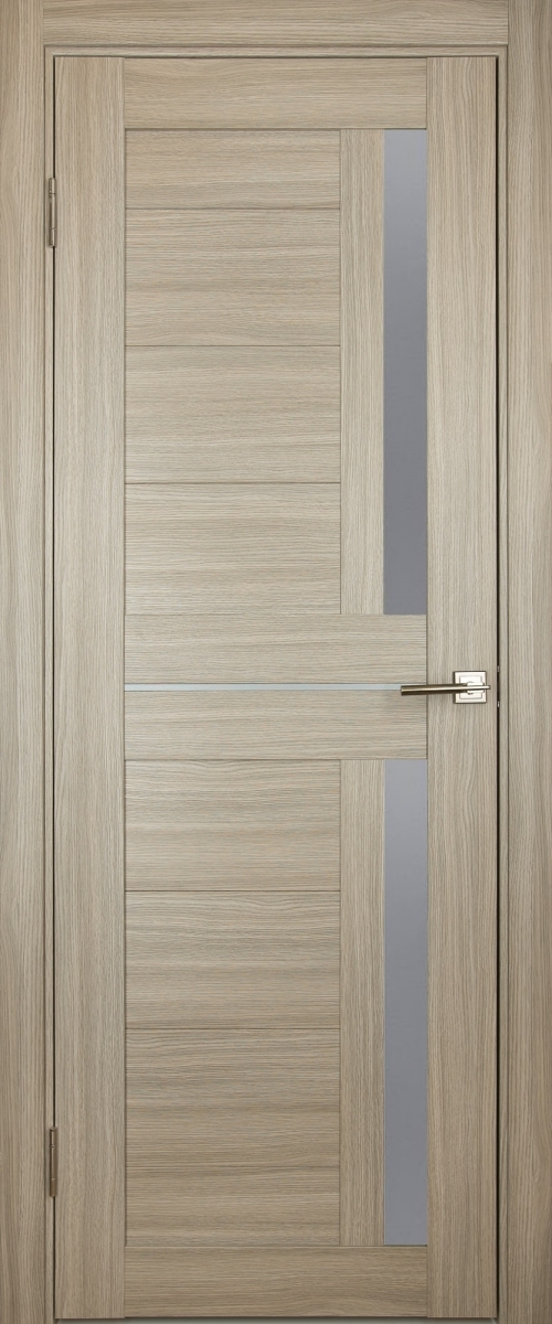 Дверь ДО Q1 Дуб скальный графитовое стекло