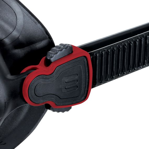 Маска Omer Wolf Черно-красная